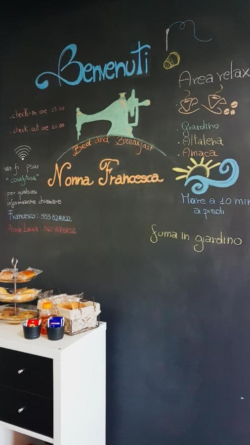 Nonna Francesca Acomodação com café da manhã Patti Exterior foto